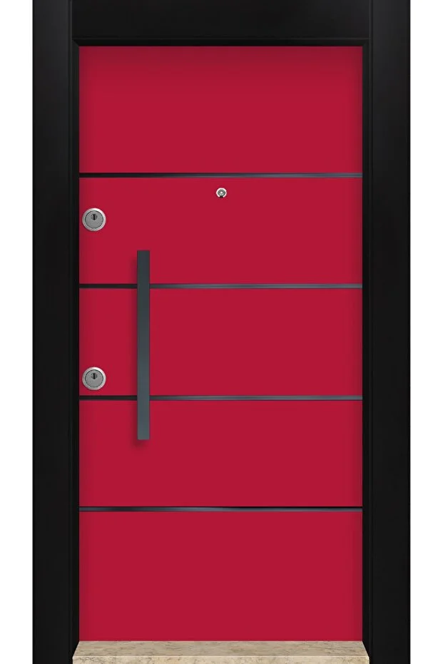 DORTURK ÇELİK KAPI SİSTEMLERİ Dış Iklim Kapısı, Yağmura Güneşe Dayanıklı Çelik Kapı Sağ 13